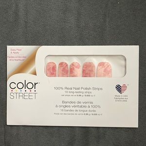 Color Street 100% Real Nail Polish Strips - Blushing Rose Quartz
